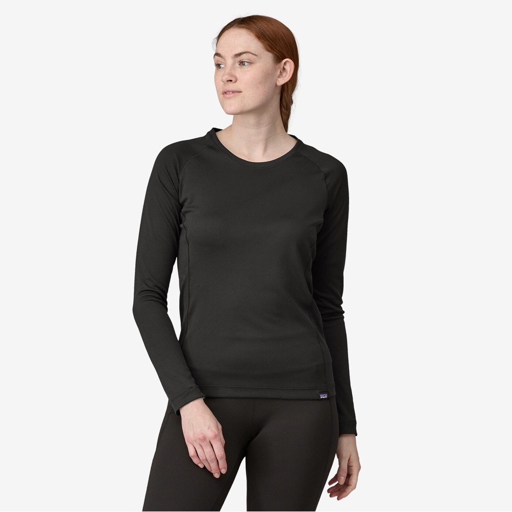 Patagonia midweight capilene base layer women’s size large in black